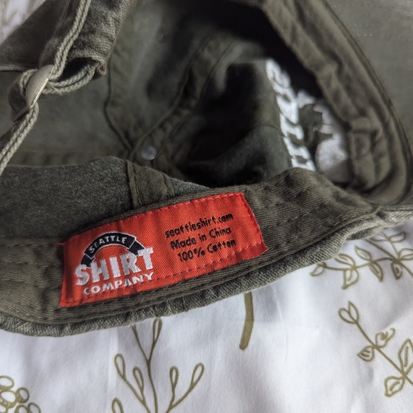 🧢 2/$20🧢 Green Seattle Ballcap - Picture 4 of 5